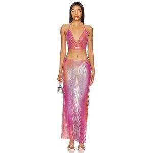 NEW NWT  Lovers and friends BRIDGET CLEO SKIRT in emberglow SKIRT SET